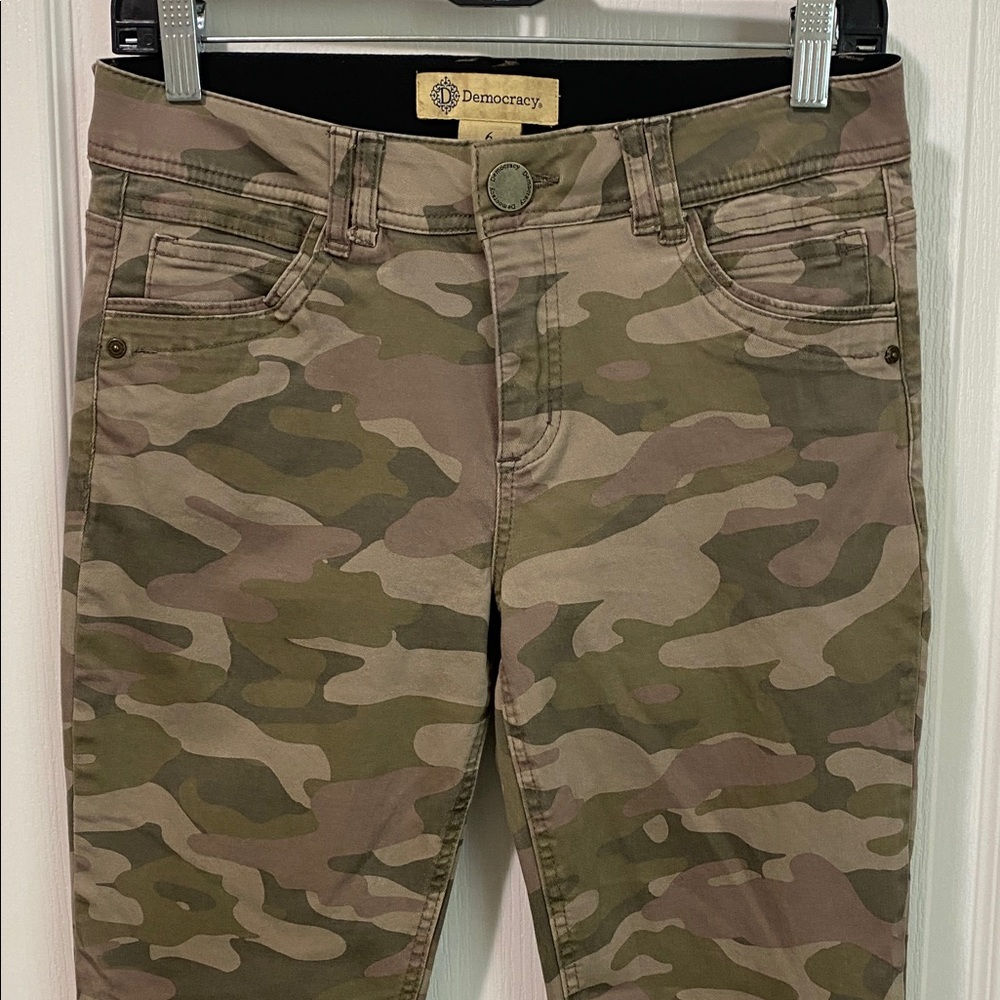 Democracy Ab Technology Camo Skinny‎ Ankle Jeans - Picture 7 of 12